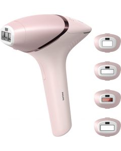 Philips Lumea IPL 9000 Series hair removal device, Pink - BRI957/60