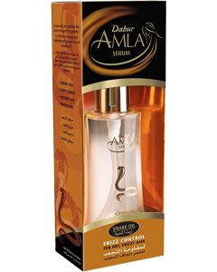 Dabur Amla Serum Snake Oil Frizz Control for Dry, Frizzy Hair 50ml
