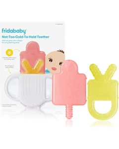Not-Too-Cold-To-Hold Bpa-Free Silicone Teether For Babies By Frida Baby
