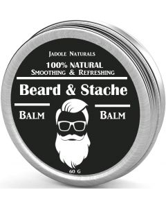 Jadole Naturals Beard Balm Leave-In Conditioner, All Natural