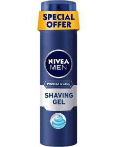 NIVEA MEN Protect & Care Shaving Gel - Aloe Vera, 200ml
