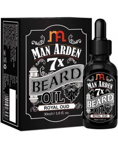 Man Arden 7X Spearmint Beard Oil - 7 Premium Oils For Beard Growth & Nourishment (30ml)