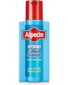 Alpecin Hybrid Shampoo 1x 250ml | Natural Hair Growth Shampoo for Sensitive and Dry Scalps | Energizer for Strong Hair | Hair Care for Men Made in Germany