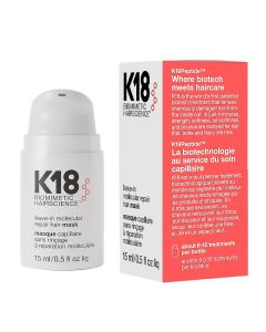 K18 Leave-In Repair Hair Mask Treatment to Repair Dry or Damaged Hair - 4 Minutes to Reverse Hair Damage from Bleach, Color, Chemical Services and Heat