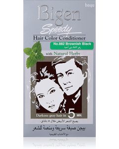Bigen Speedy Hair Color Conditioner No.882 Brownish Black 1pkt