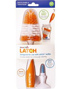 Munchkin Latch Deluxe Bottle & Valve Brush 1 Brush
