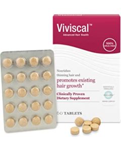 Viviscal Advanced Hair Health Supplements For Women's 1 Month Supply, 60 Tabs
