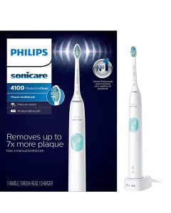 Philips Sonicare HX6817/01 ProtectiveClean 4100 Rechargeable Electric Toothbrush, White (Packaging May Vary)
