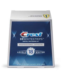 Crest 3D White Professional Effects Whitestrips Teeth Whitening Strips Kit