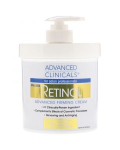 Advanced Clinicals, Retinol Advanced Firming Cream, 16 oz (454 g)
