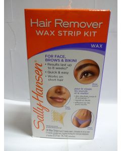Sally Hansen Bonus Size Hair Remover Wax Strip Kit