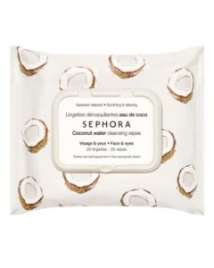 SEPHORA COLLECTION Coconut Water Cleansing & Exfoliating Wipes, 25 Wipes