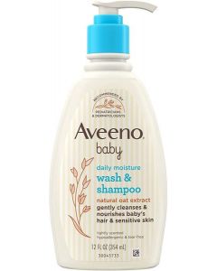 AVEENO BABY Wash & Shampoo Natural Oat Extract, 354ml
