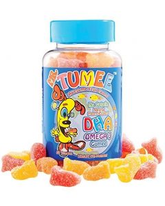 Mr. Tumee DHA Omega-3 Gumee, Lemon/Orange/Strawberry, 60 Count