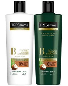 Tresemme Shampoo Botanics 400 ml  + Conditioner Botanics 400 ml