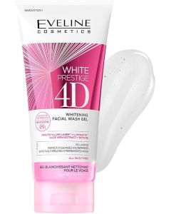 Eveline Cosmetics Evenline Cosmetics White Prestige 4D Whitening Facial Wash Gel, 200 ml