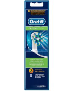 Oral-B Cross Action Replacement Brush Heads EB50 - Pack of 4
