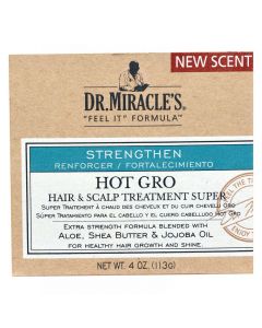 Dr. Miracle'S Hot Gro Strengthen Hair and Scalp Treatmant, 113 ml