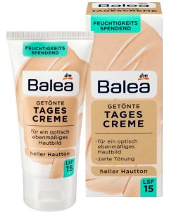 Balea Tinted Day Cream, SPF 15 - 50 ml