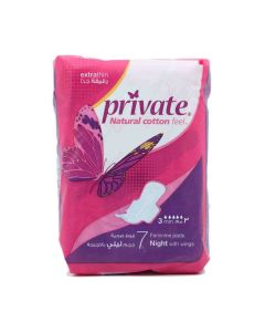 Private Natural Cotton Feel Extra Thin Night