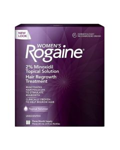 WOMEN'S ROGAINE Hair Regrowth Treatment, 3 Cans x 60 ml
