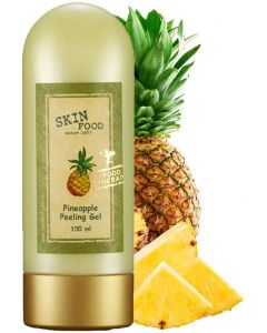 SKIN FOOD Pineapple Peeling Gel 3.38 fl.oz. (100ml) - Pineapple and Aloe Contained AHA Deep Facial Exfoliating Gel, Eliminates Sebum, Skin Clear and Blemish-Free